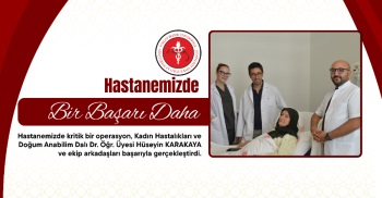 TOTAL ABDOMINAL HISTEREKTOMI VE BILATERAL SALPINGO-OOFEREKTOMI (TAH + BSO)