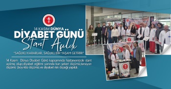 14 KASIM DÜNYA DİYABET GÜNÜ STANT AÇILDI