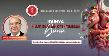 19 MAYIS DÜNYA İNFLAMATUVAR BAĞIRSAK HASTALIKLARI GÜNÜ