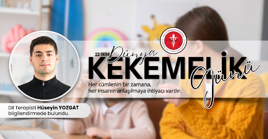 22 EKİM DÜNYA KEKEMELİK GÜNÜ