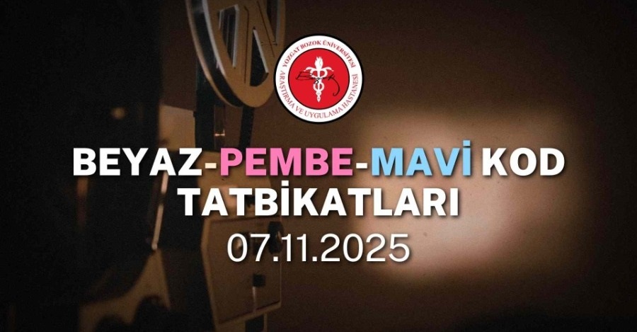 BEYAZ-PEMBE-MAVİ KOD TATBİKATLARI