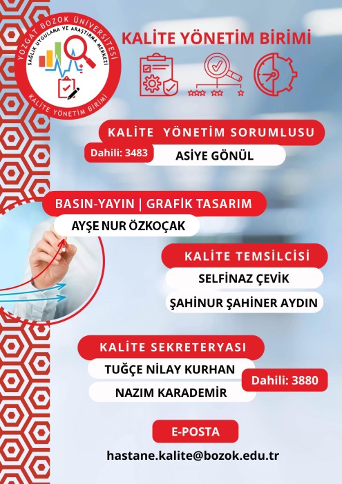 KALİTE YÖNETİM BİRİMİ
