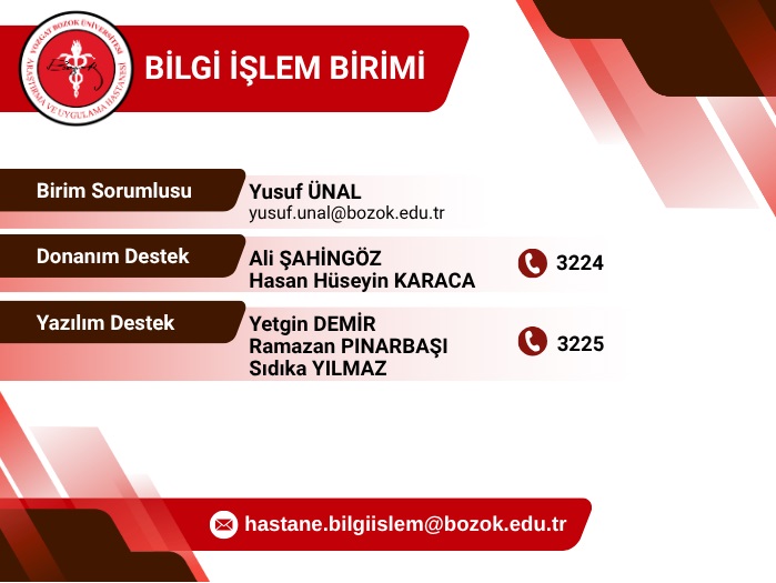 BİLGİ İŞLEM BİRİMİ