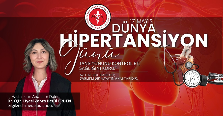 17 MAYIS  DÜNYA HİPERTANSİYON GÜNÜ