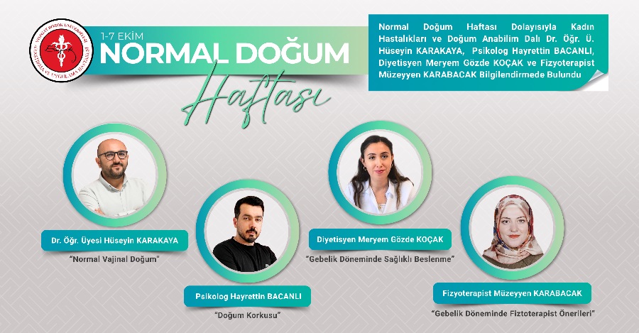 1-7 EKİM NORMAL DOĞUM HAFTASI