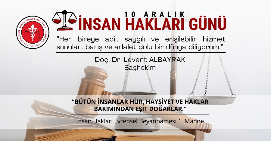 10 ARALIK İNSAN HAKLARI GÜNÜ