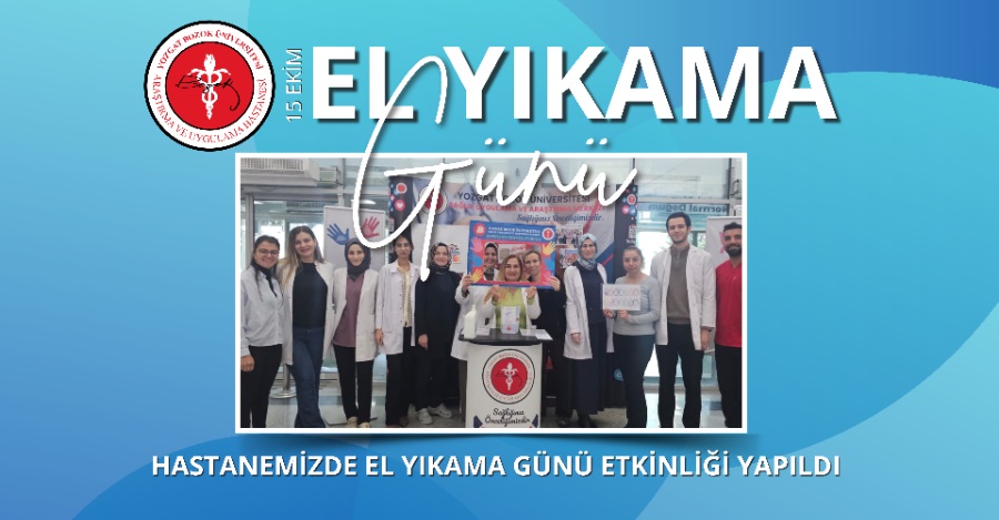 15 EKİM EL YIKAMA GÜNÜ