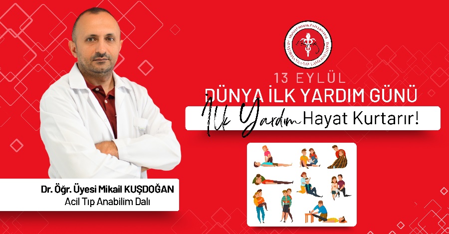 13 EYLÜL DÜNYA İLK YARDIM GÜNÜ