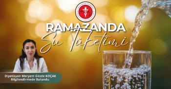 RAMAZANDA SU TÜKETİMİ