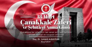 18 MART ÇANAKKALE ZAFERİ VE ŞEHİTLERİ ANMA GÜNÜ