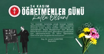24 KASIM ÖĞRETMENLER GÜNÜ