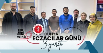 25 EYLÜL DÜNYA ECZACILAR GÜNÜ