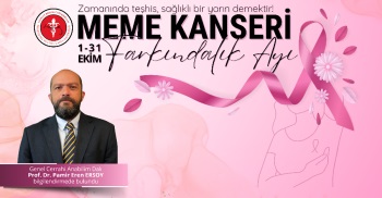 1-31 EKİM MEME KANSERİ FARKINDALIK AYI
