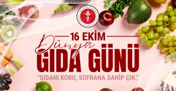 16 EKİM DÜNYA GIDA GÜNÜ