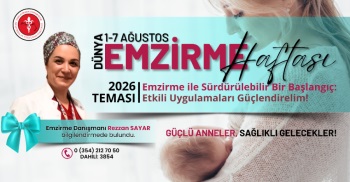 1-7 AĞUSTOS DÜNYA EMZİRME HAFTASI