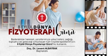 8 EYLÜL DÜNYA FİZYOTERAPİ GÜNÜ