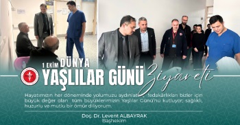 1 EKİM DÜNYA YAŞLILAR GÜNÜ ZİYARETİ