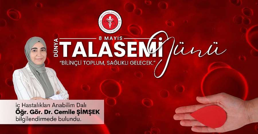 8 MAYIS DÜNYA TALASEMİ GÜNÜ