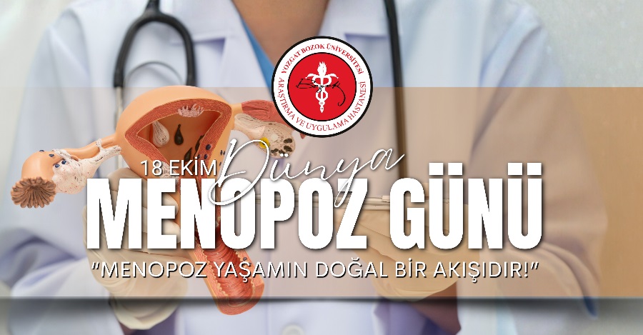 18 EKİM DÜNYA MENOPOZ GÜNÜ