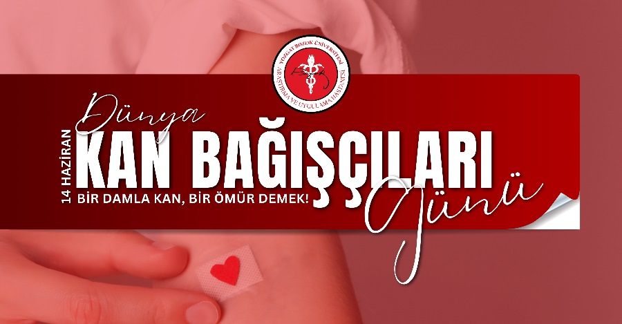 14 HAZİRAN DÜNYA KAN BAĞIŞÇILARI GÜNÜ
