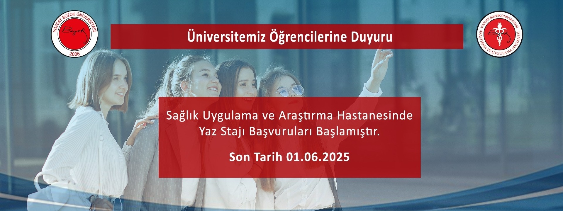 Yaz Stajı Duyurusu