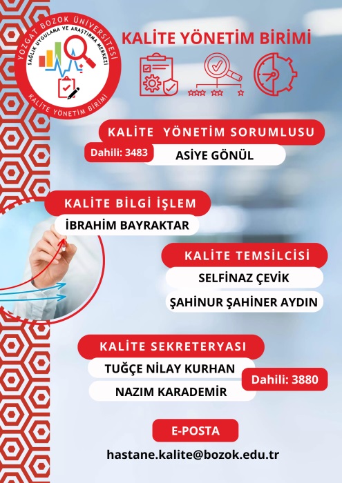 KALİTE YÖNETİM BİRİMİ