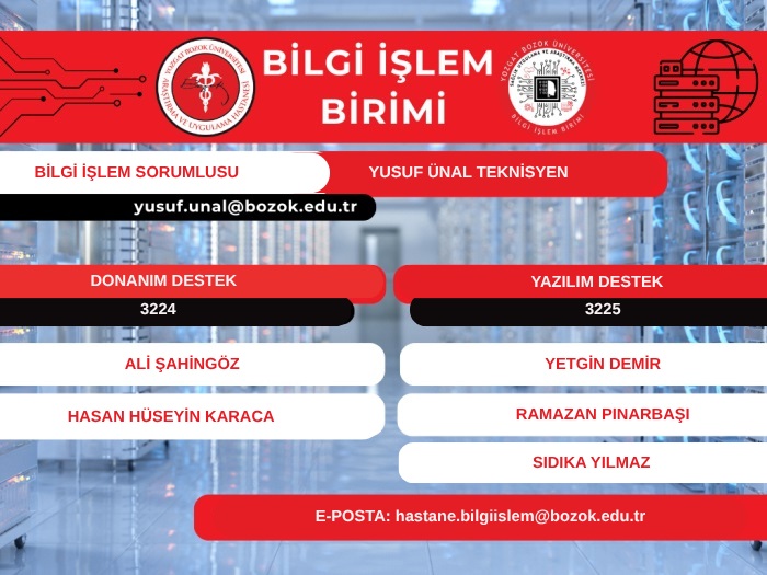 BİLGİ İŞLEM BİRİMİ
