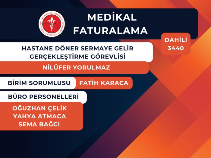 MEDİKAL FATURALAMA 3440